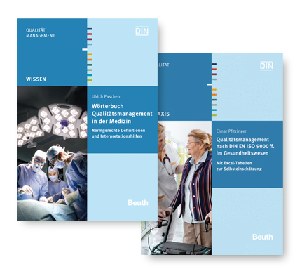 Qualitätsmanagement in Medizin und Gesundheitswesen: Beuth-Bücher erleichtern Umsetzung von QM-Systemen