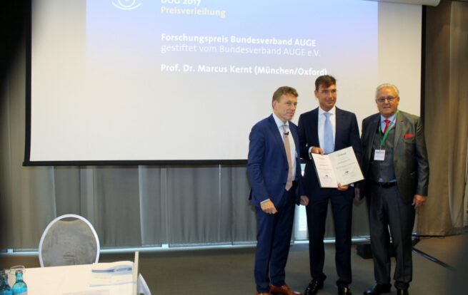 Bundesverband AUGE verleiht Forschungspreis 2017 in Berlin