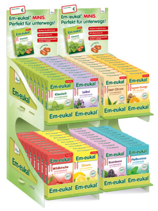 Dr. C. SOLDAN präsentiert mit Em-eukal® MINIS acht Sorten in der Pocketbox und damit große Sortenvielfalt