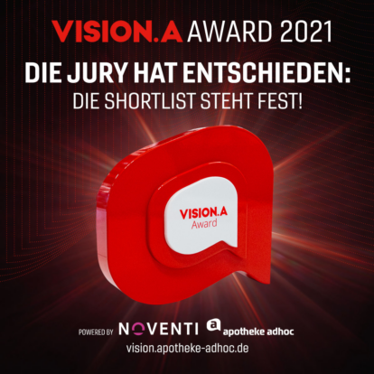 VISION.A Awards: 43 Beiträge auf der Shortlist Preisverleihung am 1. September