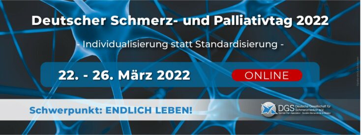 ENDLICH LEBENDeutscher Schmerz- und Palliativtag findet im März 2022 online statt