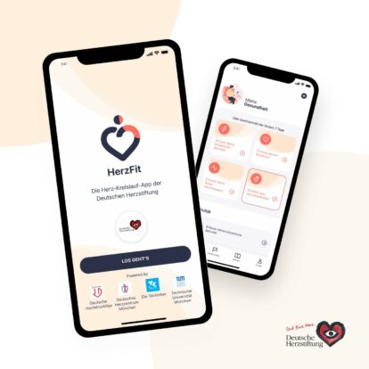 HerzFit-App bestimmt Herzalter und hilft Herzinfarkt und Schlaganfall vorzubeugenHerzstiftung bietet neuen digitalen Helfer für die Herzgesundheit