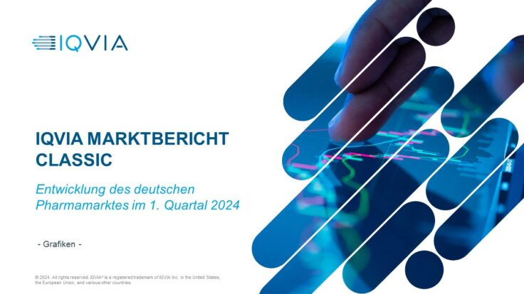 IQVIA Marktbericht ClassicEntwicklung des deutschen Pharmamarktes im 1. Quartal 2024