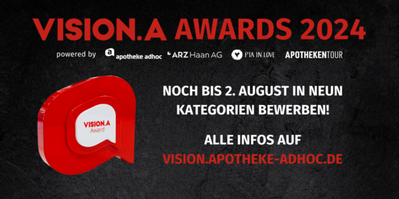 VISION.A Awards 2024: Letzte Chance zur Bewerbung!