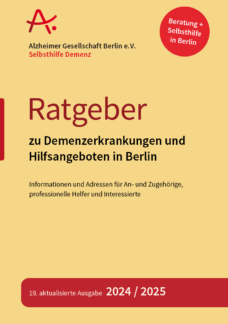 Ratgeber zu Demenzerkrankungen und Hilfsangeboten in Berlin erschienen 