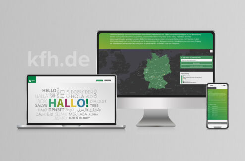 KfH-WebrelaunchNeue Webseite mit mehr Inhalten und Services zur nephrologischen Gesamtversorgung im KfH